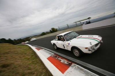 9;11-April-2009;1969-Lancia-Fulvia-Coupe;Australia;Bathurst;FOSC;Festival-of-Sporting-Cars;Harry-Brittain;Mt-Panorama;NSW;New-South-Wales;Sports-Touring;auto;motorsport;racing;wide-angle