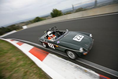 22;11-April-2009;1971-MGB-Roadster;36460H;Australia;Bathurst;FOSC;Festival-of-Sporting-Cars;Geoff-Pike;Mt-Panorama;NSW;New-South-Wales;Sports-Touring;auto;motorsport;racing;wide-angle