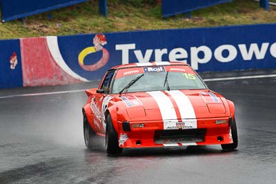 15;11-April-2009;1979-Mazda-RX‒7-Series-1;Australia;Bathurst;FOSC;Festival-of-Sporting-Cars;Graeme-Watts;Improved-Production;Mt-Panorama;NSW;New-South-Wales;auto;motorsport;racing;super-telephoto