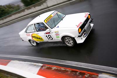 18;11-April-2009;1980-Ford-Escort;Australia;Bathurst;FOSC;Festival-of-Sporting-Cars;Improved-Production;Mt-Panorama;NSW;New-South-Wales;Troy-Marinelli;auto;motorsport;racing;wide-angle