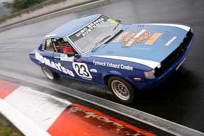 23;11-April-2009;1976-Toyota-Celica;Australia;Bathurst;Craig-Bengtsson;FOSC;Festival-of-Sporting-Cars;Improved-Production;Mt-Panorama;NSW;New-South-Wales;auto;motorsport;racing;wide-angle
