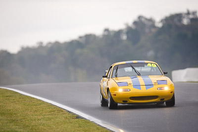 49;11-April-2009;1989-Mazda-MX‒5;Australia;Bathurst;FOSC;Festival-of-Sporting-Cars;Kerry-Finn;Marque-and-Production-Sports;Mazda-MX‒5;Mazda-MX5;Mazda-Miata;Mt-Panorama;NSW;New-South-Wales;auto;motorsport;racing;super-telephoto