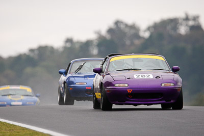 202;11-April-2009;1996-Mazda-MX‒5;Australia;Bathurst;FOSC;Festival-of-Sporting-Cars;Marque-and-Production-Sports;Mazda-MX‒5;Mazda-MX5;Mazda-Miata;Mt-Panorama;NSW;New-South-Wales;Peter-Lacey;auto;motorsport;racing;super-telephoto