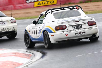 777;11-April-2009;1991-Mazda-MX‒5;Australia;Bathurst;FOSC;Festival-of-Sporting-Cars;Marque-and-Production-Sports;Mazda-MX‒5;Mazda-MX5;Mazda-Miata;Michael-Hall;Mt-Panorama;NSW;New-South-Wales;auto;motion-blur;motorsport;racing;super-telephoto