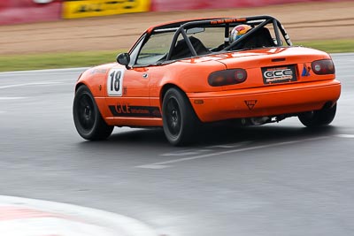 18;11-April-2009;1996-Mazda-MX‒5;Australia;Bathurst;FOSC;Festival-of-Sporting-Cars;Marque-and-Production-Sports;Mazda-MX‒5;Mazda-MX5;Mazda-Miata;Mt-Panorama;NSW;New-South-Wales;Robin-Lacey;auto;motion-blur;motorsport;racing;super-telephoto