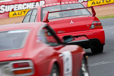 110;11-April-2009;2007-Mitsubishi-Lancer-Evolution-IX;Australia;Bathurst;Bradley-Cecil;FOSC;Festival-of-Sporting-Cars;Mt-Panorama;NSW;New-South-Wales;Regularity;auto;motion-blur;motorsport;racing;super-telephoto