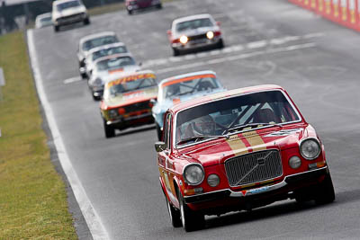 44;12-April-2009;1972-Volvo-164-E;Australia;Bathurst;FOSC;Festival-of-Sporting-Cars;Historic-Touring-Cars;Mt-Panorama;NSW;New-South-Wales;Vince-Harmer;auto;classic;motorsport;racing;super-telephoto;vintage