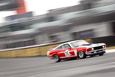 15;12-April-2009;1969-Ford-Mustang;Australia;Bathurst;Darryl-Hansen;FOSC;Festival-of-Sporting-Cars;Historic-Touring-Cars;Mt-Panorama;NSW;New-South-Wales;auto;classic;motion-blur;motorsport;racing;telephoto;vintage