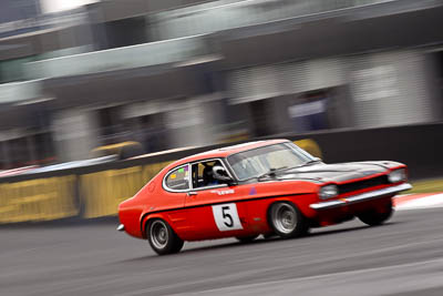 5;12-April-2009;1970-Ford-Capri-V6;Alan-Lewis;Australia;Bathurst;FOSC;Festival-of-Sporting-Cars;Historic-Touring-Cars;Mt-Panorama;NSW;New-South-Wales;auto;classic;motion-blur;motorsport;racing;telephoto;vintage