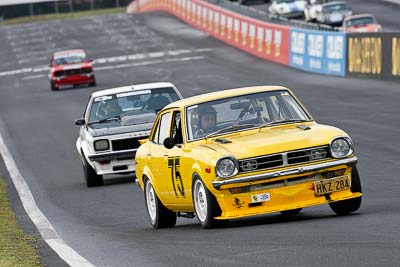 75;12-April-2009;1973-Mitsubishi-Lancer;Australia;Bathurst;FOSC;Festival-of-Sporting-Cars;HKZ284;Mt-Panorama;NSW;New-South-Wales;Regularity;Shane-McIlvenna;auto;motorsport;racing;super-telephoto