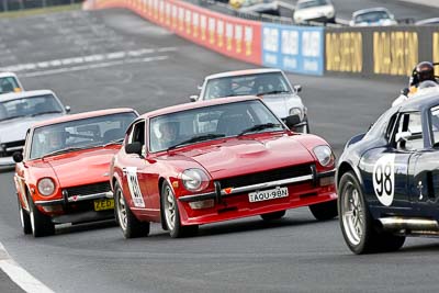 231;12-April-2009;1977-Datsun-260Z;AQU98N;Alan-Cummine;Australia;Bathurst;FOSC;Festival-of-Sporting-Cars;Mt-Panorama;NSW;New-South-Wales;Regularity;auto;motorsport;racing;super-telephoto