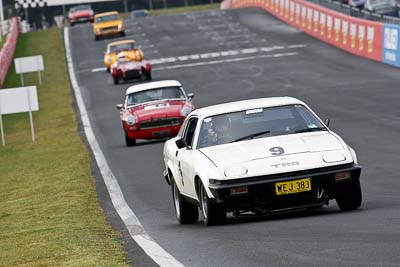 9;12-April-2009;1977-Triumph-TR7-Coupe;Australia;Bathurst;Bob-Saunders;FOSC;Festival-of-Sporting-Cars;Mt-Panorama;NSW;New-South-Wales;Regularity;WEJ383;auto;motorsport;racing;super-telephoto