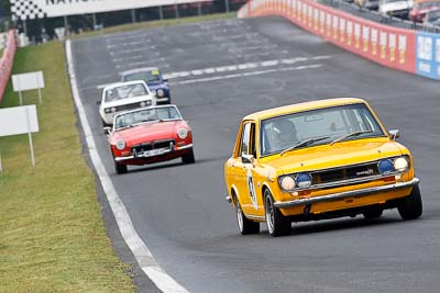 47;12-April-2009;1970-Datsun-1600;Australia;Bathurst;FOSC;Festival-of-Sporting-Cars;Graeme-Gillies;Mt-Panorama;NSW;New-South-Wales;Regularity;auto;motorsport;racing;super-telephoto