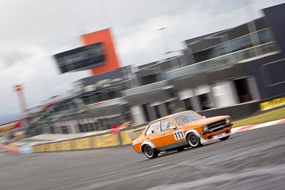 111;12-April-2009;1977-Ford-Escort;Australia;Bathurst;FOSC;Festival-of-Sporting-Cars;Lawrie-Watson;Mt-Panorama;NSW;New-South-Wales;Regularity;auto;motion-blur;motorsport;racing;telephoto