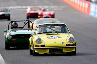 49;12-April-2009;1973-Porsche-911-Carrera-RS;30389H;Australia;Bathurst;FOSC;Festival-of-Sporting-Cars;Historic-Sports-Cars;Lloyd-Hughes;Mt-Panorama;NSW;New-South-Wales;auto;classic;motorsport;racing;super-telephoto;vintage