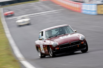 54;12-April-2009;1973-MGB-GT-V8;Australia;Bathurst;CH8732;FOSC;Festival-of-Sporting-Cars;Historic-Sports-Cars;Michael-Wood;Mt-Panorama;NSW;New-South-Wales;auto;classic;motion-blur;motorsport;racing;super-telephoto;vintage