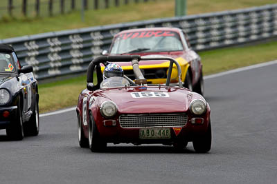 155;12-April-2009;1963-MG-Midget;ABQ448;Australia;Bathurst;FOSC;Festival-of-Sporting-Cars;Mt-Panorama;NSW;New-South-Wales;Regularity;Sue-Brice;auto;motorsport;racing;super-telephoto