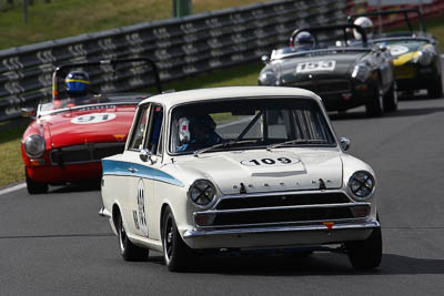 109;12-April-2009;1964-Ford-Cortina-Mk-I;Australia;Bathurst;FOSC;Festival-of-Sporting-Cars;Matthew-Windsor;Mt-Panorama;NSW;New-South-Wales;Sports-Touring;auto;motorsport;racing;super-telephoto