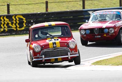 20;12-April-2009;1969-Mini-Cooper-S;Australia;Bathurst;FOSC;Festival-of-Sporting-Cars;Gregory-Wakefield;Mt-Panorama;NSW;New-South-Wales;Sports-Touring;auto;motorsport;racing;super-telephoto