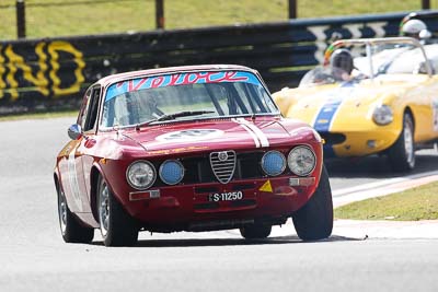 128;12-April-2009;1968-Alfa-Romeo-GTV-1750;Australia;Bathurst;FOSC;Festival-of-Sporting-Cars;Manuel-Pena;Mt-Panorama;NSW;New-South-Wales;S11250;Sports-Touring;auto;motorsport;racing;super-telephoto