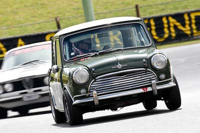 98;12-April-2009;1964-Morris-Cooper-S;Australia;Bathurst;FOSC;Festival-of-Sporting-Cars;Helen-Lindner;Mt-Panorama;NSW;New-South-Wales;Sports-Touring;auto;motion-blur;motorsport;racing;super-telephoto