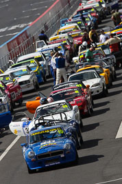 19;12-April-2009;1974-MGB-GT-V8;Australia;Bathurst;FOSC;Festival-of-Sporting-Cars;Glen-Taylor;Marque-and-Production-Sports;Mt-Panorama;NSW;New-South-Wales;auto;motorsport;racing;super-telephoto