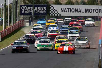 12-April-2009;Australia;Bathurst;FOSC;Festival-of-Sporting-Cars;Improved-Production;Mt-Panorama;NSW;New-South-Wales;auto;field;grid;group;motorsport;race-start;racing;super-telephoto