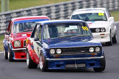 16;12-April-2009;1970-Datsun-1600;Australia;Bathurst;FOSC;Festival-of-Sporting-Cars;Improved-Production;Mark-Short;Mt-Panorama;NSW;New-South-Wales;auto;motorsport;racing;super-telephoto