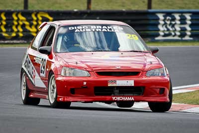 29;12-April-2009;1997-Honda-Civic;Australia;Bathurst;FOSC;Festival-of-Sporting-Cars;Greg-Hartnett;Improved-Production;Mt-Panorama;NSW;New-South-Wales;auto;motorsport;racing;super-telephoto