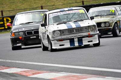 25;12-April-2009;1974-Toyota-Corolla-KE25;Australia;Bathurst;FOSC;Festival-of-Sporting-Cars;Improved-Production;John-Sharp;Mt-Panorama;NSW;New-South-Wales;auto;motorsport;racing;super-telephoto