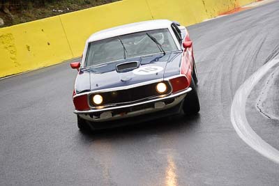 15;12-April-2009;1969-Ford-Mustang;Australia;Bathurst;Darryl-Hansen;FOSC;Festival-of-Sporting-Cars;Historic-Touring-Cars;Mt-Panorama;NSW;New-South-Wales;auto;classic;motorsport;racing;telephoto;vintage