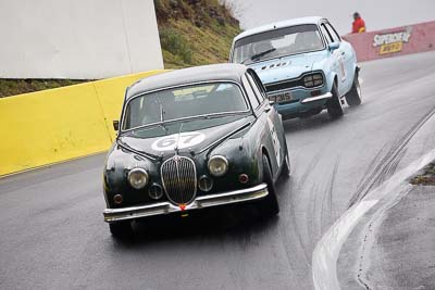 67;12-April-2009;1964-Jaguar-Mk-II;Australia;Bathurst;FOSC;Festival-of-Sporting-Cars;Historic-Touring-Cars;Mt-Panorama;NSW;New-South-Wales;Victor-Waterhouse;auto;classic;motorsport;racing;telephoto;vintage
