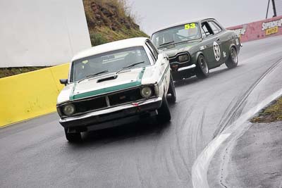 25;12-April-2009;1971-Ford-Falcon-XY-GT;Australia;Bathurst;FOSC;Festival-of-Sporting-Cars;Historic-Touring-Cars;Mark-Le-Vaillant;Mt-Panorama;NSW;New-South-Wales;auto;classic;motorsport;racing;telephoto;vintage