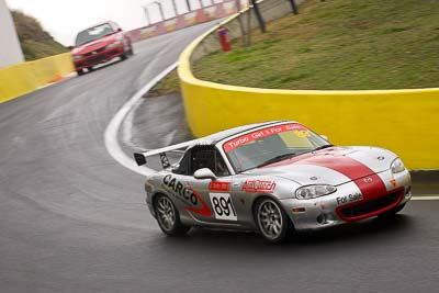 891;12-April-2009;2002-Mazda-MX‒5;Australia;Bathurst;FOSC;Festival-of-Sporting-Cars;Mazda-MX‒5;Mazda-MX5;Mazda-Miata;Mt-Panorama;NSW;New-South-Wales;Patricia-Rooke;Regularity;auto;motorsport;racing;telephoto