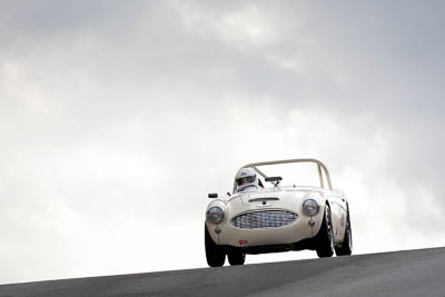 100;03399H;12-April-2009;1964-Austin-Healey-3000;Australia;Bathurst;FOSC;Festival-of-Sporting-Cars;Historic-Sports-Cars;Mt-Panorama;NSW;New-South-Wales;Peter-Jackson;auto;classic;motorsport;racing;super-telephoto;vintage