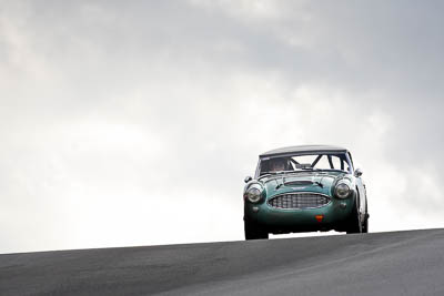 34;12-April-2009;1959-Austin-Healey-3000;Australia;Bathurst;Brian-Duffy;FOSC;Festival-of-Sporting-Cars;Historic-Sports-Cars;Mt-Panorama;NSW;New-South-Wales;RFE437;auto;classic;motorsport;racing;super-telephoto;vintage