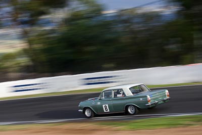 8;12-April-2009;1964-Holden-EH;Australia;Bathurst;FOSC;Festival-of-Sporting-Cars;Mt-Panorama;NSW;New-South-Wales;Regularity;Warren-Wright;auto;motion-blur;motorsport;racing;telephoto