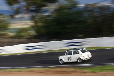210;12-April-2009;1967-Morris-Cooper-S;Australia;Bathurst;FOSC;Festival-of-Sporting-Cars;Mt-Panorama;NSW;New-South-Wales;Paul-Battersby;Regularity;auto;motion-blur;motorsport;racing;telephoto
