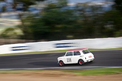 238;12-April-2009;1964-Mini-Cooper-S;37461H;Australia;Bathurst;FOSC;Festival-of-Sporting-Cars;Mt-Panorama;NSW;New-South-Wales;Regularity;Rob-Byrnes;auto;motion-blur;motorsport;racing;telephoto