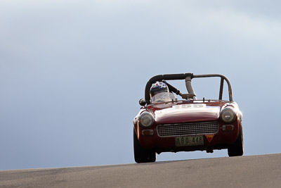 155;12-April-2009;1963-MG-Midget;ABQ448;Australia;Bathurst;FOSC;Festival-of-Sporting-Cars;Mt-Panorama;NSW;New-South-Wales;Regularity;Sue-Brice;auto;motorsport;racing;super-telephoto