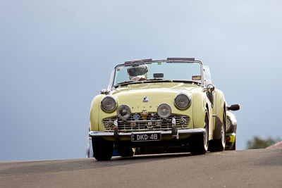 237;12-April-2009;1960-Triumph-TR3A;Australia;Bathurst;DKD48;Daniel-Dumolo;FOSC;Festival-of-Sporting-Cars;Mt-Panorama;NSW;New-South-Wales;Regularity;auto;motorsport;racing;super-telephoto