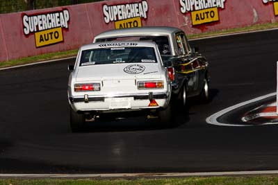 119;12-April-2009;1971-Datsun-1200-Coupe;Australia;Bathurst;FOSC;Festival-of-Sporting-Cars;Kurt-Woodward;Mt-Panorama;NSW;New-South-Wales;Regularity;auto;motorsport;racing;super-telephoto