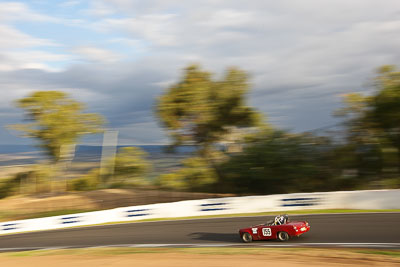 155;12-April-2009;1963-MG-Midget;ABQ448;Australia;Bathurst;FOSC;Festival-of-Sporting-Cars;Mt-Panorama;NSW;New-South-Wales;Regularity;Sue-Brice;auto;motion-blur;motorsport;racing;wide-angle