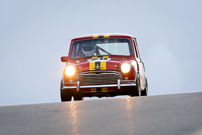20;12-April-2009;1969-Mini-Cooper-S;Australia;Bathurst;FOSC;Festival-of-Sporting-Cars;Gregory-Wakefield;Mt-Panorama;NSW;New-South-Wales;Sports-Touring;auto;motorsport;racing;super-telephoto