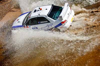 0;9-May-2009;APRC;Asia-Pacific-Rally-Championship;Australia;Chris-Atkinson;IROQ;Imbil;International-Rally-Of-Queensland;QLD;Queensland;Rally-Queensland;Subaru-Impreza-WRX-STI;Sunshine-Coast;Topshot;auto;motion-blur;motorsport;racing;safety-car;special-stage;telephoto;water-splash