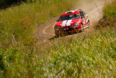 32;9-May-2009;ARC;Australia;Australian-Rally-Championship;Barry-Kirk;IROQ;Imbil;International-Rally-Of-Queensland;Mitsubishi-Mirage;QLD;Queensland;Rally-Queensland;Sunshine-Coast;Terry-ODonnell;auto;motorsport;racing;special-stage;telephoto