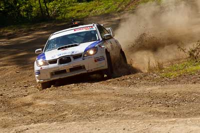 0;9-May-2009;APRC;Asia-Pacific-Rally-Championship;Australia;Chris-Atkinson;IROQ;Imbil;International-Rally-Of-Queensland;QLD;Queensland;Rally-Queensland;Subaru-Impreza-WRX-STI;Sunshine-Coast;auto;dirt;dust;motorsport;racing;safety-car;special-stage;telephoto