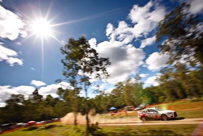 21;9-May-2009;ARC;Australia;Australian-Rally-Championship;Evo-10;IROQ;Imbil;International-Rally-Of-Queensland;John-McCarthy;Mitsubishi-Lancer;Mitsubishi-Lancer-Evolution-X;QLD;Queensland;Rally-Queensland;Steven-Shepheard;Sunshine-Coast;auto;clouds;motion-blur;motorsport;racing;sky;special-stage;speed;sun;view;wide-angle