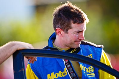 9-May-2009;APRC;Asia-Pacific-Rally-Championship;Australia;Cody-Crocker;IROQ;Imbil;Imbil-Showgrounds;International-Rally-Of-Queensland;QLD;Queensland;Rally-Queensland;Sunshine-Coast;auto;motorsport;person;portrait;racing;service-centre;service-park;showgrounds;super-telephoto