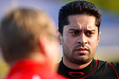 9-May-2009;APRC;Asia-Pacific-Rally-Championship;Australia;Gaurav-Gill;IROQ;Imbil;Imbil-Showgrounds;International-Rally-Of-Queensland;QLD;Queensland;Rally-Queensland;Sunshine-Coast;afternoon;auto;driver;motorsport;person;portrait;racing;service-centre;service-park;showgrounds;super-telephoto